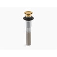thumbnail image 1 of Kohler K-7124-2MB Pop-Up Clicker Drain without Overflow - Vibrant Brushed Moderne Brass, 1 of 1