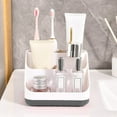 thumbnail image 7 of under $5 Usloyux Toothbrush Holders for Bathroom Countertop Organizer, Toothbrush and Toothpaste Holder with Drainage, Tooth Brush Holder for Bathroom Sink Organizers and Storage, 7 of 7