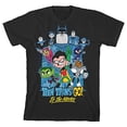 thumbnail image 3 of Teen Titans Go To The Movies Toddler Boy's Black Graphic Tee-4T, 3 of 5