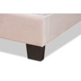 thumbnail image 5 of Baxton Studio Caprice Modern and Contemporary Glam Light Pink Velvet Fabric Upholstered Full Size Panel Bed, 5 of 5