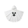 thumbnail image 3 of Toddler Baby Girls Boys Halloween Costume Cosplay Ghost Smile Cape Cloak Fancy Party Hoodie 1-6 Years, 3 of 8