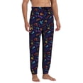 thumbnail image 4 of Xecao Games Print Active Tech Joggers for Men, Mens Sweatpants Lounge Pants with Pockets-Medium, 4 of 5