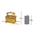 thumbnail image 3 of Design Toscano Ark of The Covenant Religious Statue, 29 cm, Polyresin, Gold, 3 of 5