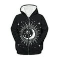 thumbnail image 5 of DISNIMO Sun Moon Hoodie Boys Zip Up Hoodie Kids Galaxy Hoodies for Boys Graphic Sweatshirt Jacket Boys Zip Hooded Sweatshirts 8-10 Boys Black Hoodie Jackets Children Outfits Fall Girls, 5 of 7