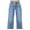 Beau Blue, variant on DOKOTOO Jeans for Women High Waisted Wide Leg Jeans Trendy Stretchy Denim Pants with Slanted Pockets Comfort Baggy Straight Leg (Plus Sizes Available)