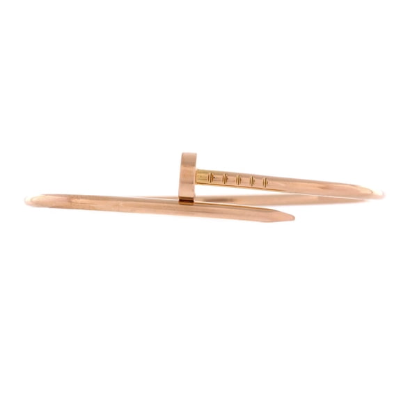 Pre-Owned Juste un Clou Bracelet 18K Rose Gold Small By Rebag