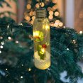 thumbnail image 4 of Christmas Tree Decorations Home Decoration Christmas Decoration Hanging Bottle Lamp Christmas Lamp Decoration Christmas Tree Light Bulb 16X4.5Cm Light Bulb Decoration Gift Transparent Light Bulb, 4 of 7