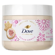 Dove Limited Edition Holiday Treats Body Scrub For Deep Nourishment Sugar Cookie Sprinkle ,15 Oz