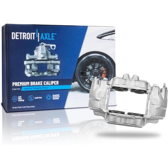 Detroit Axle - Front Right Brake Caliper for 2003-2009 Toyota 4Runner 2005-2023 Tacoma 2007-2014 FJ Cruiser, Disc Brake Caliper Assembly Replacement