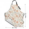 thumbnail image 6 of Fall Pumpkins Adjustable Apron with 2 Pockets for Women Men Thanksgiving Chef Bib for Cooking Garden Painting, 6 of 7