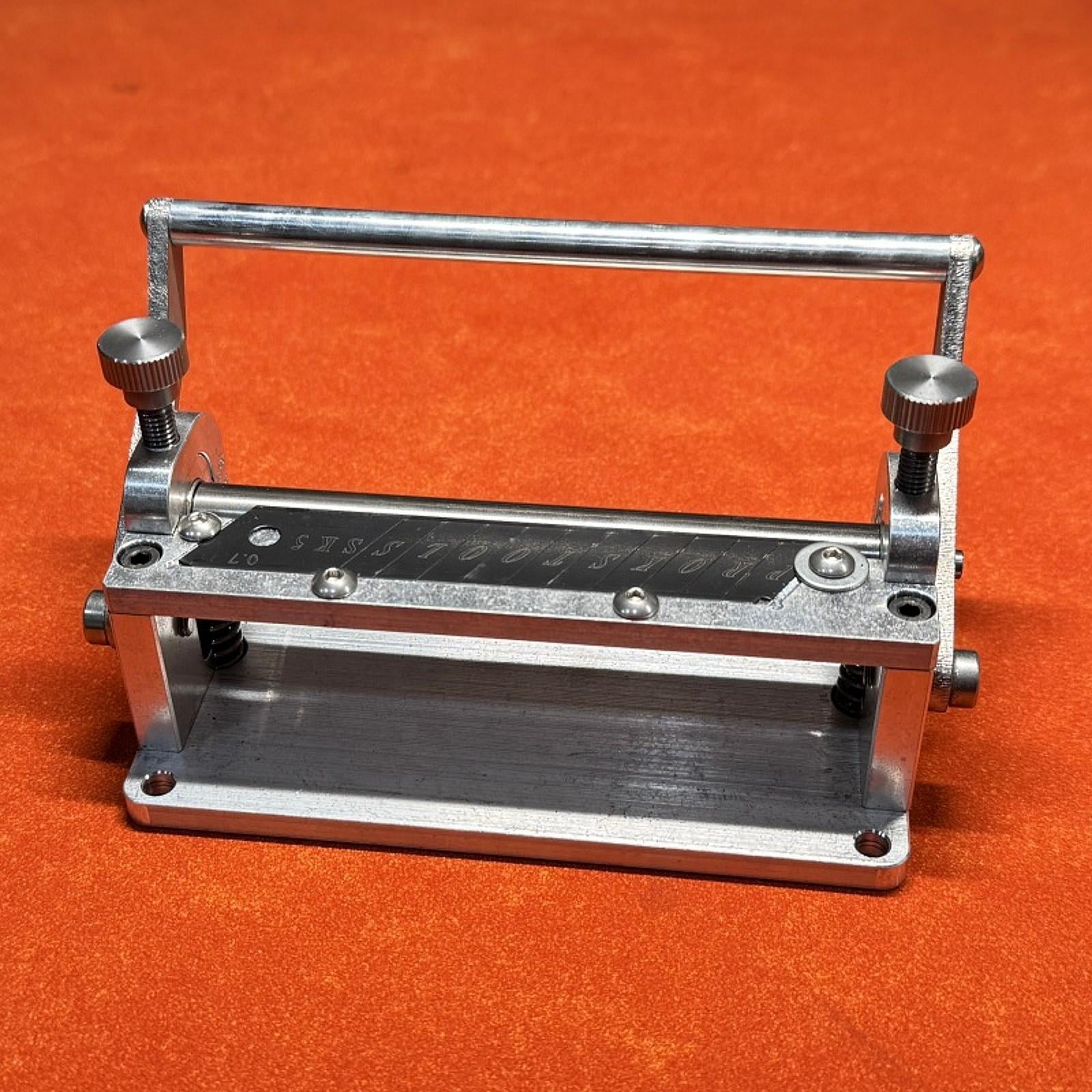 S SERENABLE Manual Leather Peeling Machine Leather Paring Skiver Leather Thinning Leathercraft Peeling Machine Leather Edge Skiving Tool