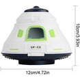 thumbnail image 4 of Juguetes de transbordador espacial | Juguetes de cohetes espaciales para niños | Juguete de nave espacial con astronauta con luz y sonidos | Juguetes espaciales para niños de 3, 4 y 5 años, 4 of 5