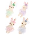 thumbnail image 2 of Miangastore Rabbit Doll Assorted Color PP Cotton 4Pcs 4.91X1.97X0.79In, 2 of 9