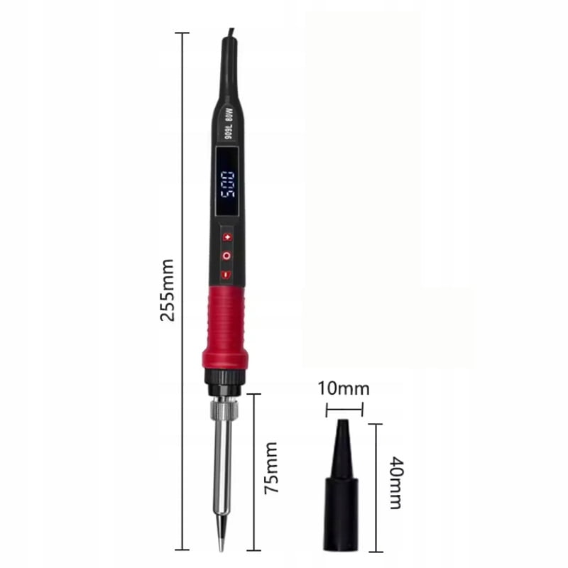 Constant temperature internal heating electric soldering iron 60w adjustable temperature 110V electric soldering iron package