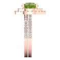 thumbnail image 3 of 2.68 ct Brilliant Round Cut Natural Peridot 18K Rose Gold Halo Solitaire with Accents Engagement Bridal Wedding Ring Band Set size 5.5, 3 of 7