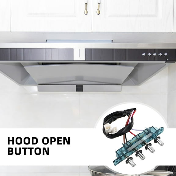 FRCOLOR Convenient Switch For Range Hood Range Hood Parts Range Hood Key Board Switch Range Hood Button Replacement Pushbutton Switch