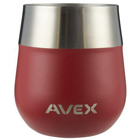 Avex 13 oz. Claret Stainless Steel Wine Glass -