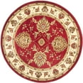 thumbnail image 4 of SAFAVIEH Lyndhurst Manuel Traditional Border Area Rug, Red/Ivory, 4' x 6', 4 of 6