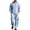Light Blue, variant on Men's Suits Classic Formal Business Jacket Pants Set Slim Fit Wedding Outfit Versatile Stylish Comfortable