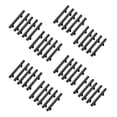 thumbnail image 1 of Paquete de 40 Tiras de Gabinete de 5 Pulgadas Tiradores de Gabinete de Cocina Negro Mate Tiradores de Gabinete Longitud de 5 Pulgadas, Centro de Orificio de 3 Pulgadas, 1 of 5