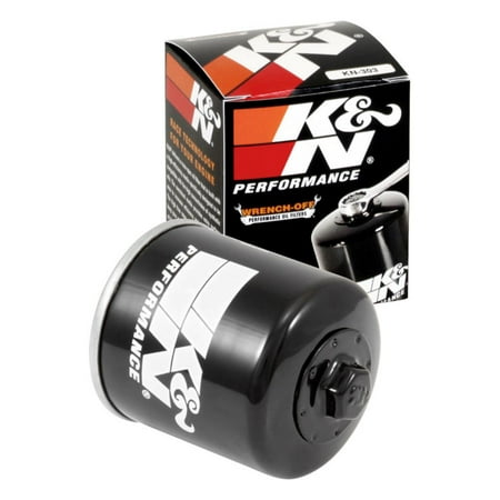 K&N Motorcycle Oil Filter: High Performance, Premium, Designed to be used with Synthetic or Conventional Oils: Fits Select Honda, Kawasaki, Polaris, Yamaha Vehicles,