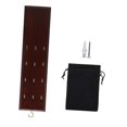 thumbnail image 2 of DYNWAVECA Wall Mount Holder Bracket Easy Installation Display Rack with Accessory Storage Bag for Workshop Bar Game Room Dark Red, 2 of 10