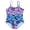 D, variant on Girls' Sparkle One-Piece Swimsuit Adjustable Crossback Straps Shimmer Bathing Suit For Beach Pool Unicorn Rainbow Shell Galaxy 3-8Y