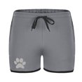 thumbnail image 5 of UQJfacai Men's Running Shorts Breathing Athletic Gym Workout Shorts Breathable Dog Paw Printed Casual Summer Shorts, 5 of 6