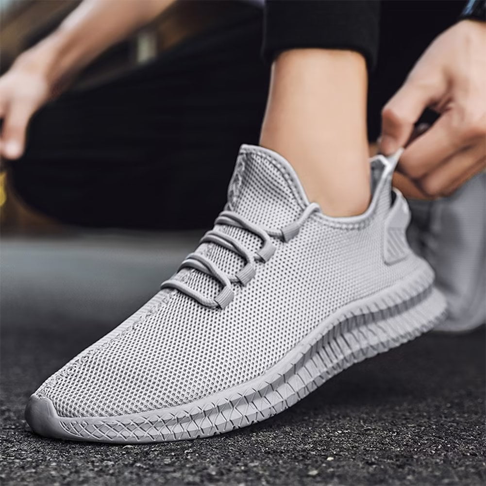 Dumajo Mens Sneakers Fashion Athletic Running Shoes Casual Walking Sport Lightweight Breathable Comfortable Shoes
