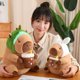 thumbnail image 3 of Peluche de capibara kawaii: un adorable regalo de dinosaurio transformable, con forma de unicornio y conejo, suave y tierno, 30-40 cm, perfecto para niños y coleccionistas., 3 of 5
