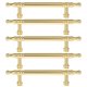 thumbnail image 1 of CHICHUMID 5Ud Metálicos Dorados Para Puertas Y Cajones De Muebles Hogar, 1 of 8