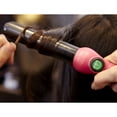 thumbnail image 5 of Jose Eber: Clipless Curling Iron 1.25" (32mm) - Pink - Professional Tourmaline Ceramic Barrel, Wand Styling Tool, Ion Technology, Heat Resistant Glove, 5 of 14