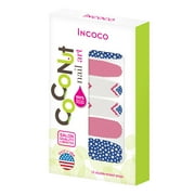 Coconut Nail Art by Incoco Nail Polish Strips, Liberty Bell