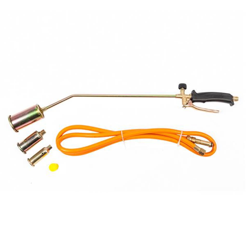 Flame Torch Weed Burner Ice Snow Melter Portable Blow Torch Turbo Blast