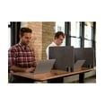 thumbnail image 6 of Stand Up Desk Store ReFocus Raw Noise and Distraction Reducing Freestanding Acoustic Desk Divider Mounted Privacy Panel (Castle Gray, 20.9"  x 16" , 4-pack), 6 of 8