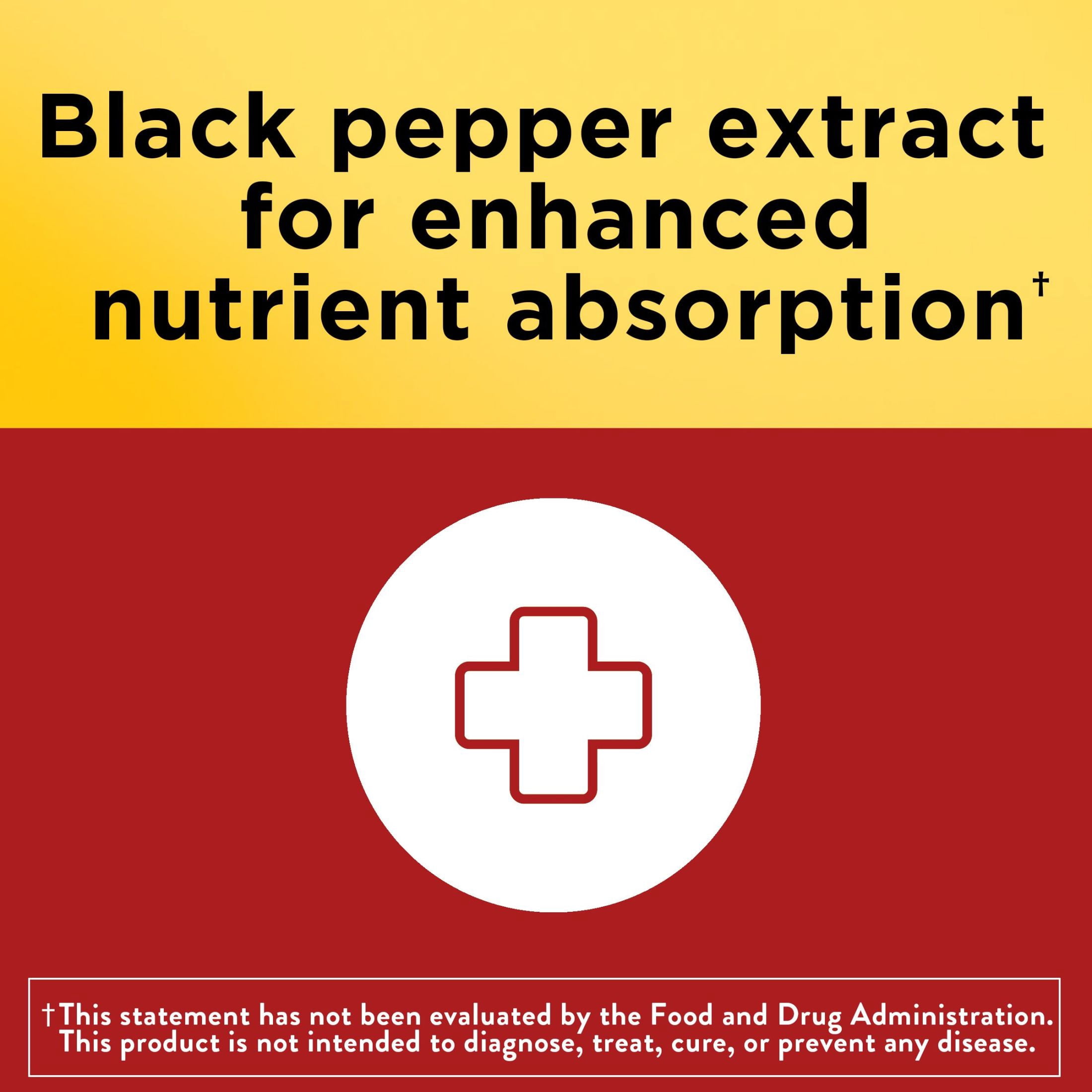 Nature Made CoQ10 100mg with Black Pepper Extract Softgels, Dietary Supplement, 30 Count
