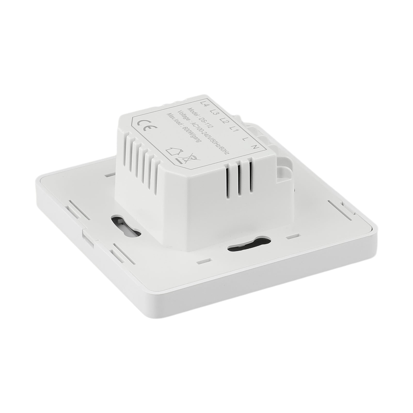 For ZigBee Smart Key Switch 600W 86 Type 1-2-3 Way Panel Cell Phone Control Voice