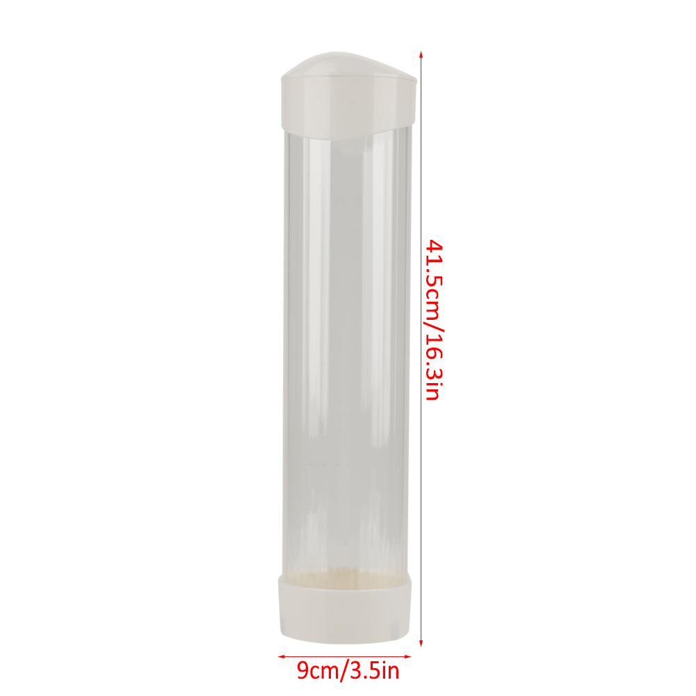 80 tasses 2 compartiments Distributeur de gobelets en plastique pour montage mural Gobelets jetables Distributeur de gobelets en carton et de couvercles