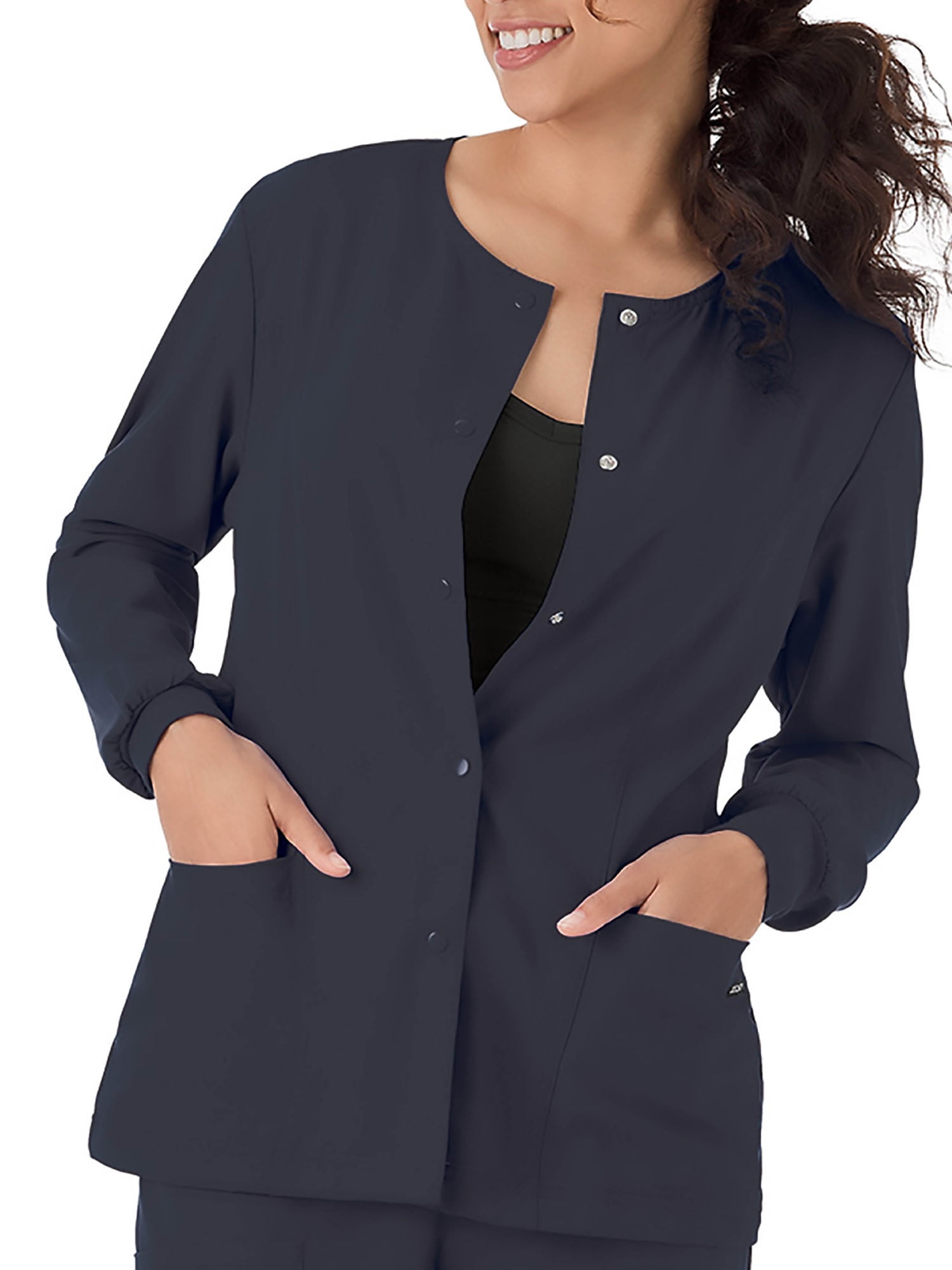 Jockey Women's Round Neckline Scrub Jacket, Style 2356