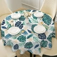 thumbnail image 1 of Tropical Palm Leaf Tablecloth Green Palm Leaf Rectangle Tablecloth Waterproof Wrinkle Free Table Cloth Table Cloth for for Dining Room Kitchen Decor and Outdoor Picnic Party, 1 of 3