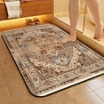 thumbnail image 5 of 1pc Vintage inspired Ornate Rug Bathroom Rug Bathroom Decor and Accessories- Durable,Anti Slip,And Quick Drying,Suitable For Indoor/outdoor Use - Perfect For Bathrooms,Bedrooms,Kitchens, 5 of 9