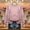 Pink, variant on Pullover Crewneck Sweatshirt Print Sweatshirt Casual Oversized Sweatshirt Long Sleeve Preppy Sweatshirts Fall Pullover Sweaters Cable Knit Sweaters Dressy Sweaters Basic Sweatshirt Purple M