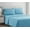 Beach Blue, variant on 1800 Series 4 Piece Bed Sheet Set Hotel Luxury Ultra Soft Deep Pocket Bed Sheets