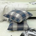 thumbnail image 4 of Plaids Tartan Linen Pillow Cover,cushion Covers Home Sofa Car Decorative 45 X 45cm, 4 of 5