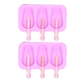 thumbnail image 4 of Molde de helado de silicona de 3 rejillas con tapa, molde en forma de conejo para cocina casera de verano, 2 uds., 4 of 5