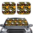 thumbnail image 2 of Vsdgher Farm Goose Print Car Windshield Sun Shade, Reflective Sunshade Window Sunshade Sun Visor Protector Fit for Cars,Trucks,SUVs-Medium, 2 of 6