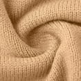 thumbnail image 4 of Sakmal Sweater for Women Winter Khaki Crew Neck Plain Loose Women Sweaters L, 4 of 9