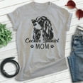 thumbnail image 2 of Cocker Spaniel Mom T-shirt, Unisex Women's Shirt, Cocker Spaniel Owner, Best Dog Mom Gift, Heather Gray, XX-Large, 2 of 6