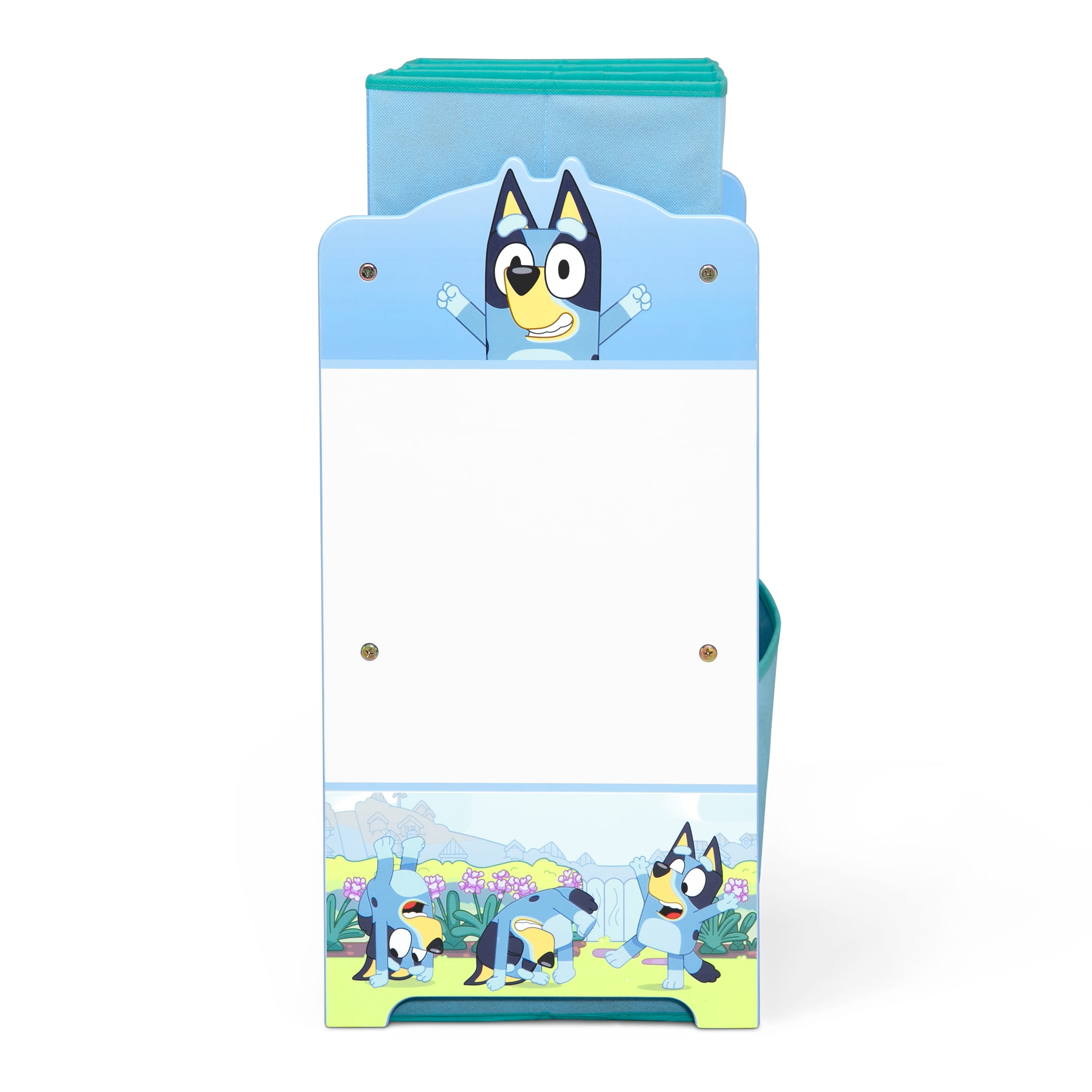 Bluey Design and Store 6 Bin Toy Storage Organizer by Delta Children