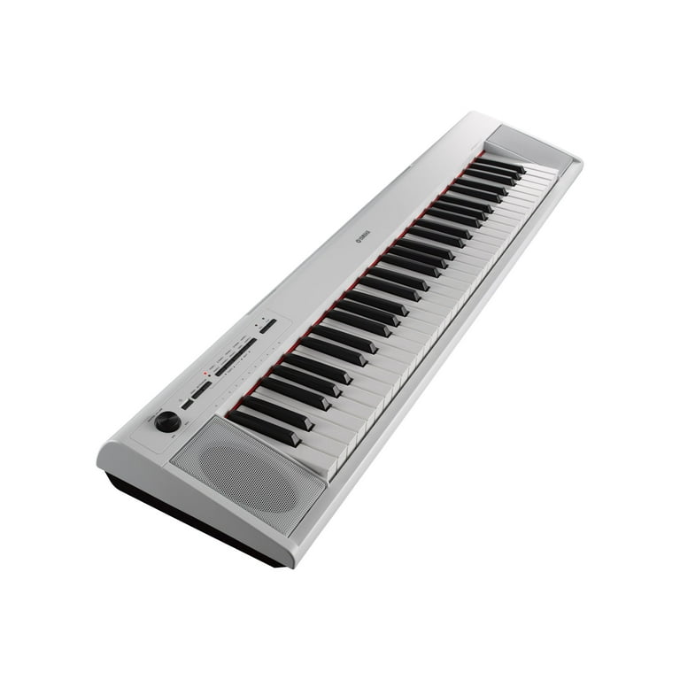 Yamaha NP12 61-Key Lightweight Portable Keyboard, White - Walmart.com